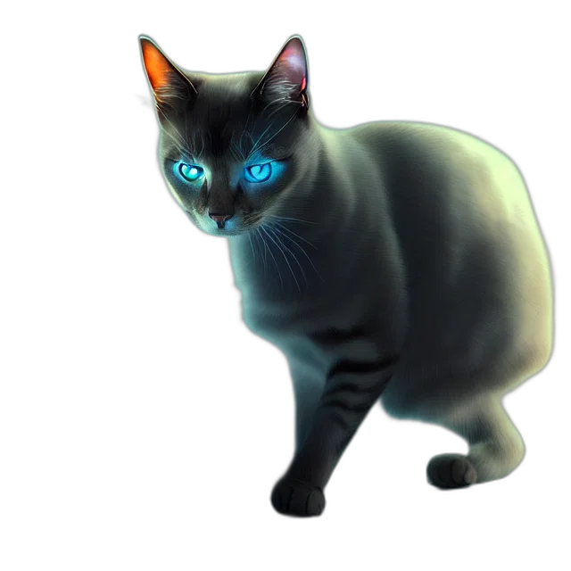animal, staff, creature, 3d render transparent PNG cut-out