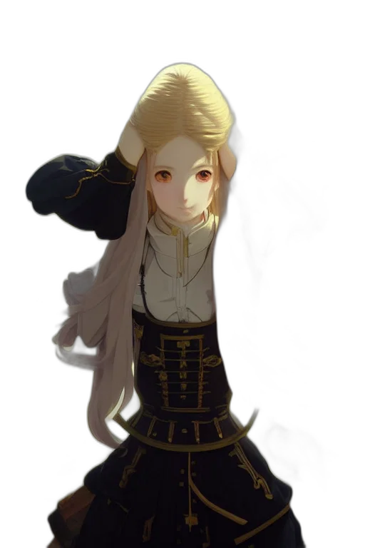 staff, dress, crown, mask transparent PNG cut-out