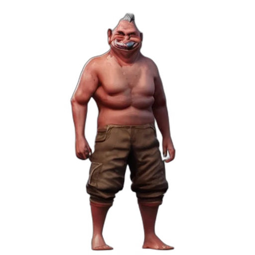 creature, staff, animal, mask transparent PNG cut-out