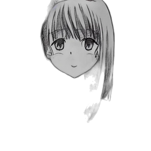 face, mask, hair, staff transparent PNG cut-out