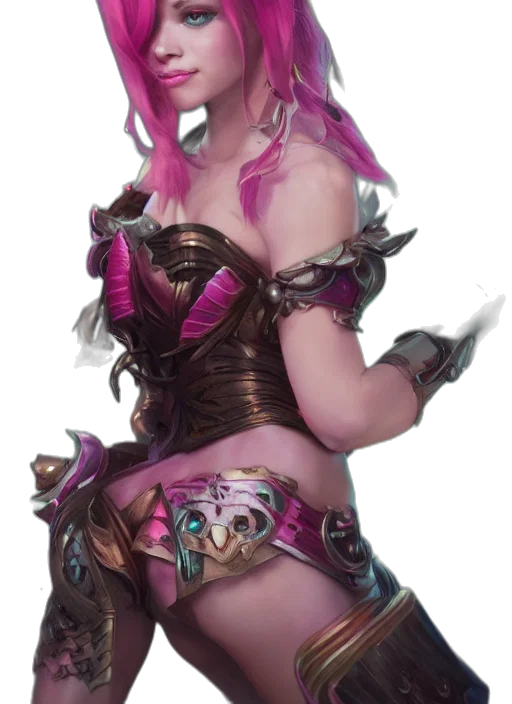 dress, fantasy art, concept art, cyberpunk transparent PNG cut-out