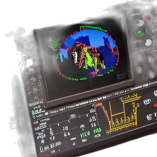 red, dead, redemption, oscilloscope transparent PNG cut-out