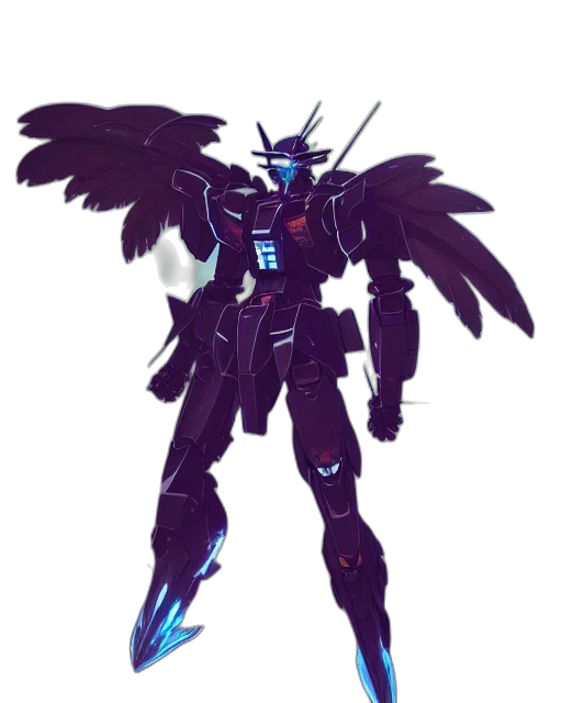 robot, weapon, staff, concept art transparent PNG cut-out