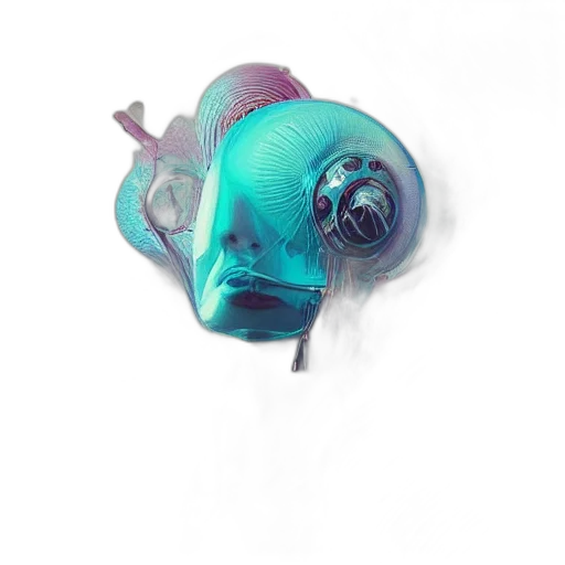 mask, robot, creature, face transparent PNG cut-out