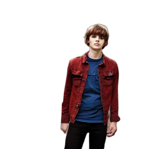 jacket, face, robot, creature transparent PNG cut-out