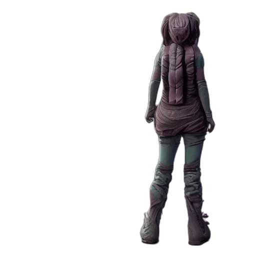 jacket, creature, robot, weapon transparent PNG cut-out