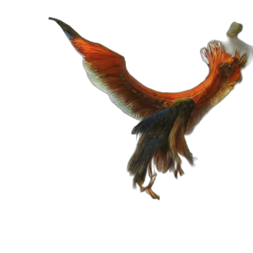 dragon, staff, animal, creature transparent PNG cut-out