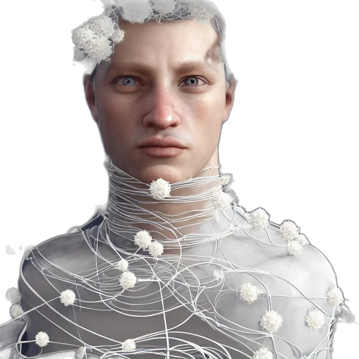 face, robot, crown, jewelry transparent PNG cut-out
