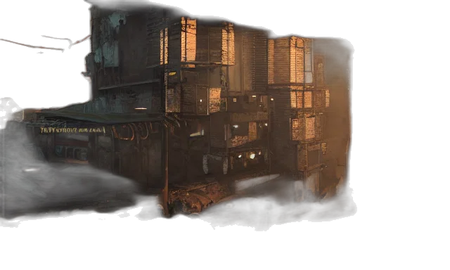 building, weapon, furniture, robot transparent PNG cut-out