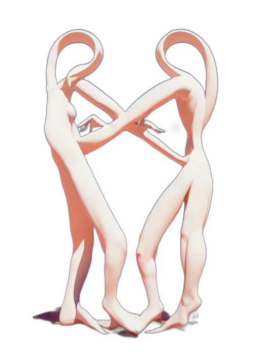 mask, creature, staff, dress transparent PNG cut-out