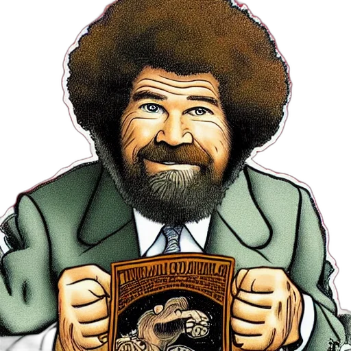 animal, staff, cartoon, comic book art transparent PNG cut-out