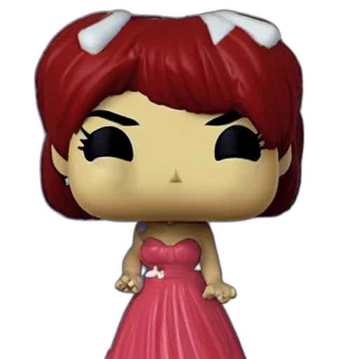 dress, 3d render, cartoon, concept art transparent PNG cut-out