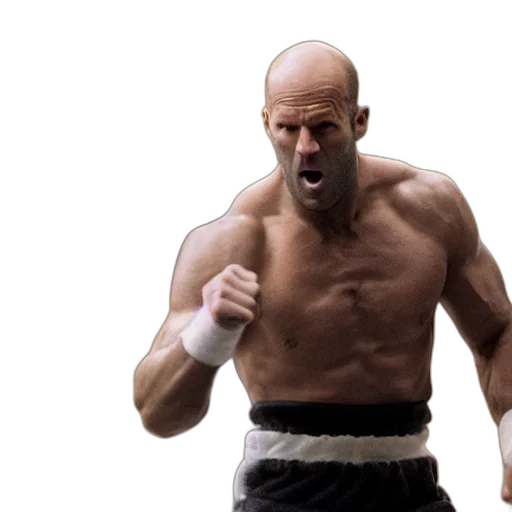 photorealistic, concept art, jason, statham transparent PNG cut-out