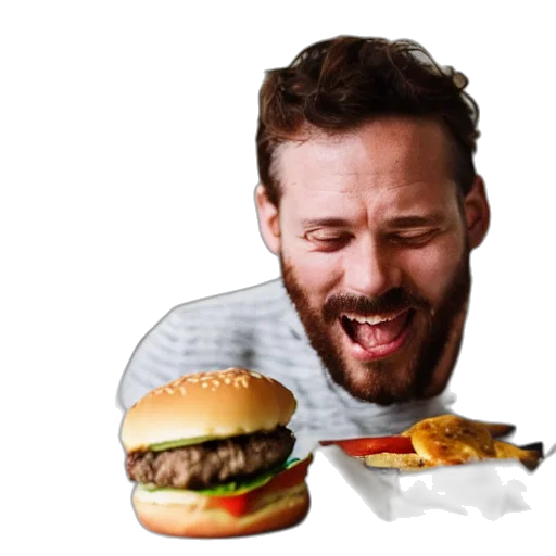 food, face, creature, animal transparent PNG cut-out