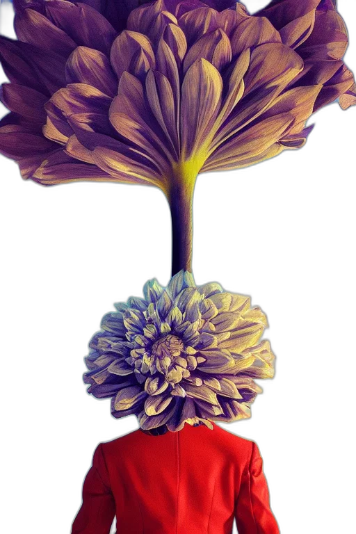 flower, crown, staff, umbrella transparent PNG cut-out