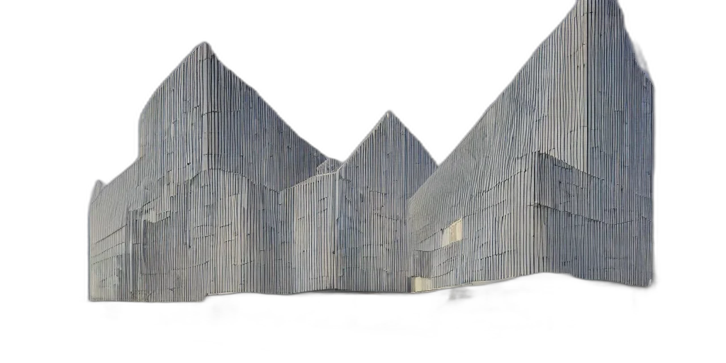 building, 3d render, concept art, photorealistic transparent PNG cut-out