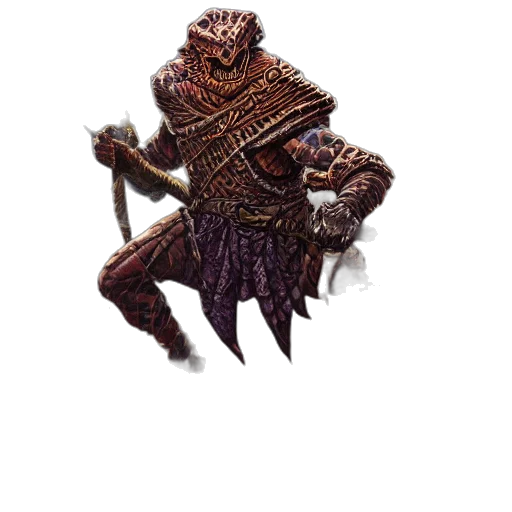 staff, creature, dragon, weapon transparent PNG cut-out