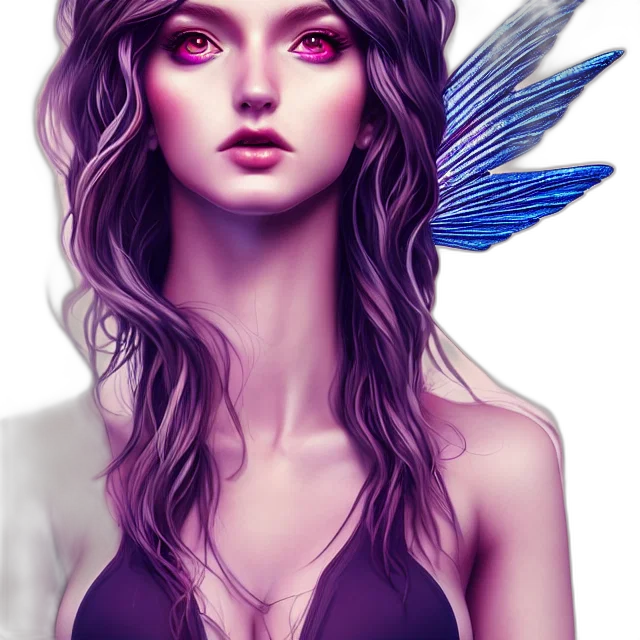 face, fantasy art, photorealistic, concept art transparent PNG cut-out
