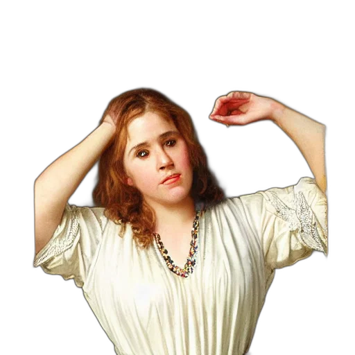 jewelry, dress, staff, face transparent PNG cut-out