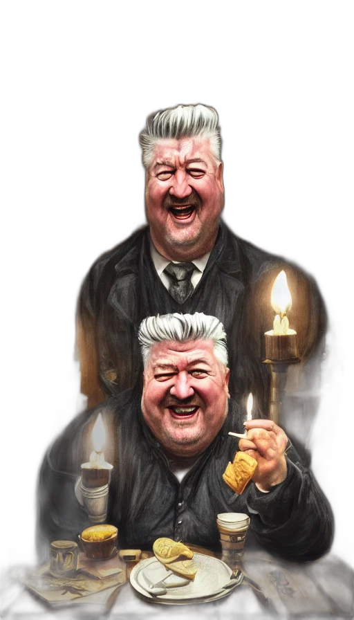 staff, face, jacket, concept art transparent PNG cut-out