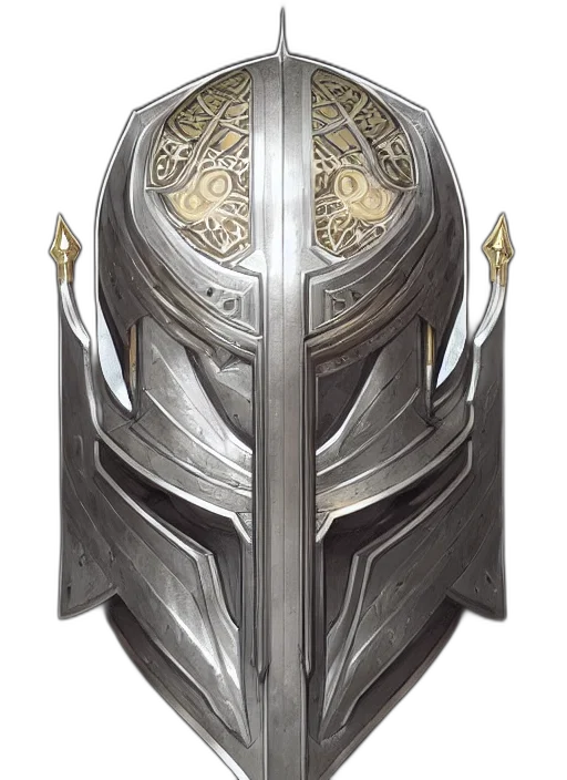 mask, sword, crown, face transparent PNG cut-out