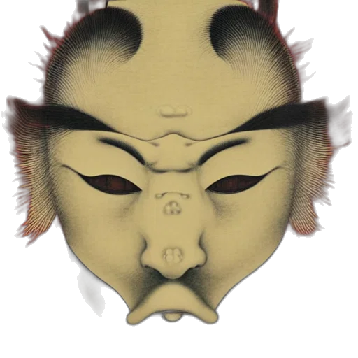 mask, face, crown, staff transparent PNG cut-out