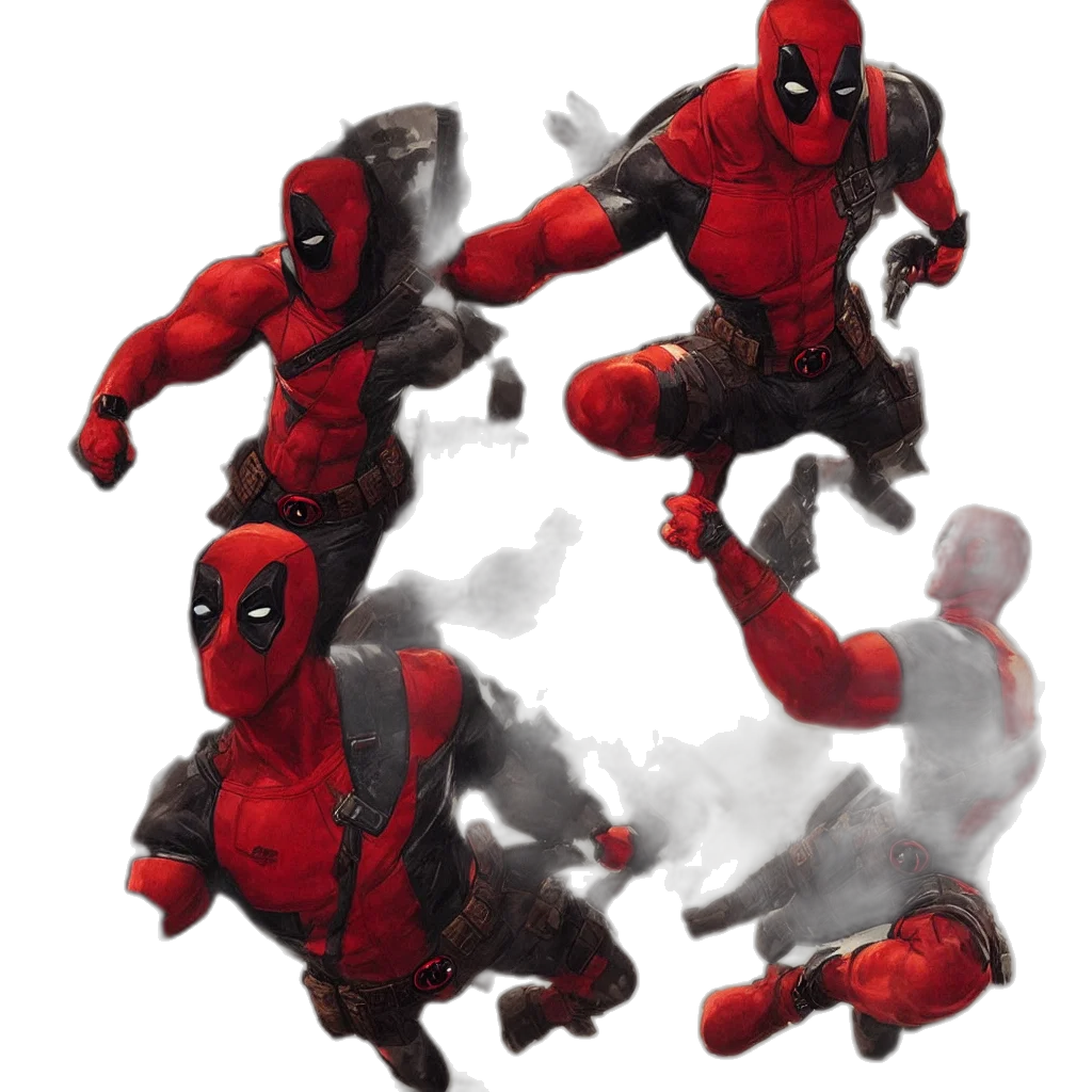 concept art, 3d render, comic book art, pixel art transparent PNG cut-out