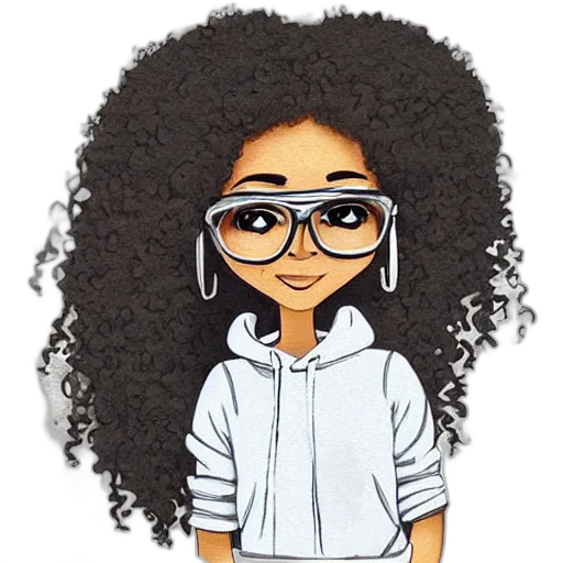 hair, cartoon, anime, pixel art transparent PNG cut-out