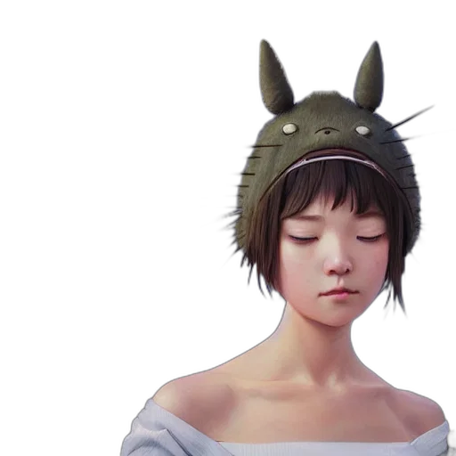 hat, face, mask, creature transparent PNG cut-out