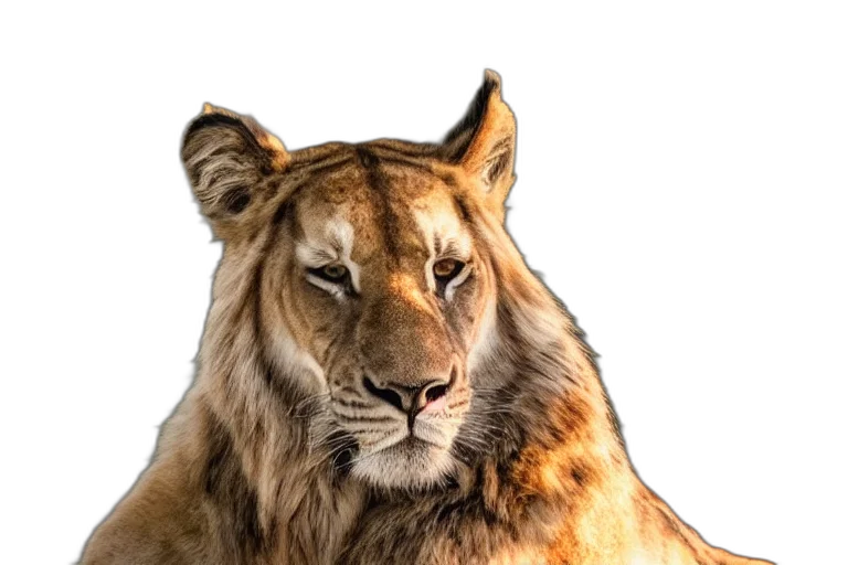 animal, crown, staff, face transparent PNG cut-out