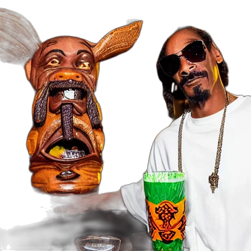 mask, animal, concept art, snoop transparent PNG cut-out