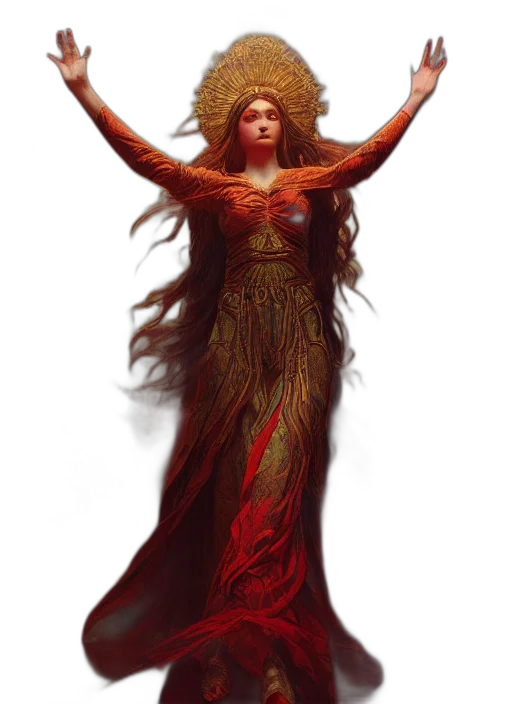 dress, fantasy art, concept art, pixel art transparent PNG cut-out