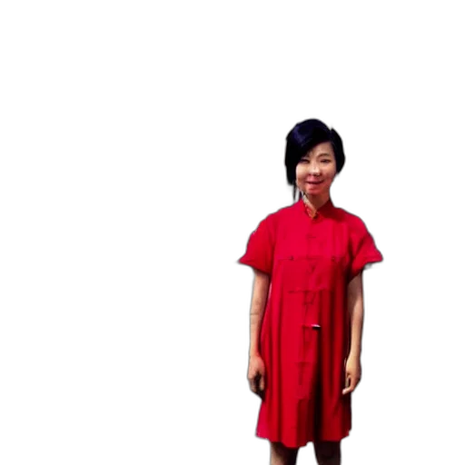 dress, staff, face, robot transparent PNG cut-out