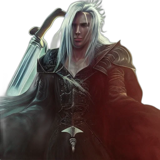 dragon, sword, staff, weapon transparent PNG cut-out
