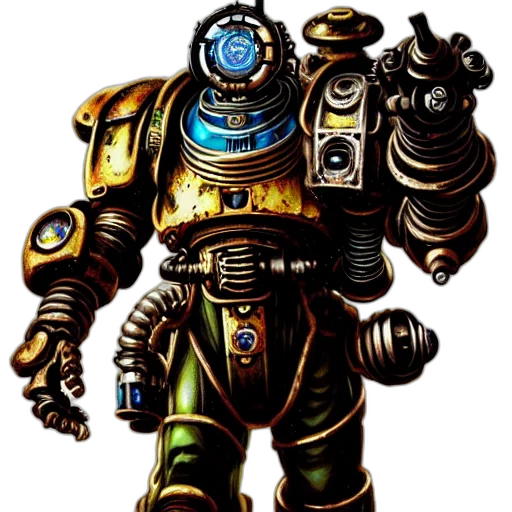 robot, weapon, staff, concept art transparent PNG cut-out