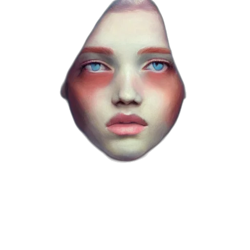 face, mask, creature, crown transparent PNG cut-out