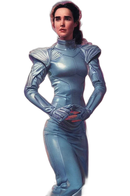 robot, dress, concept art, comic book art transparent PNG cut-out