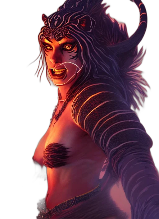 creature, mask, animal, dragon transparent PNG cut-out