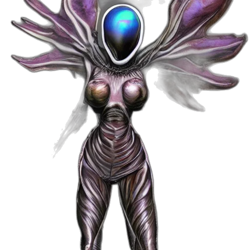 robot, creature, staff, mask transparent PNG cut-out