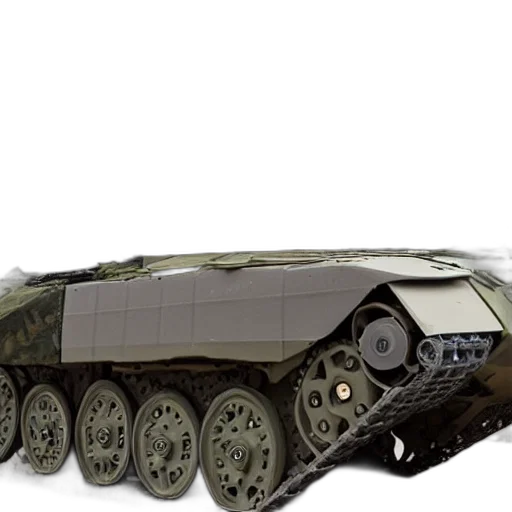 weapon, car, robot, 3d render transparent PNG cut-out