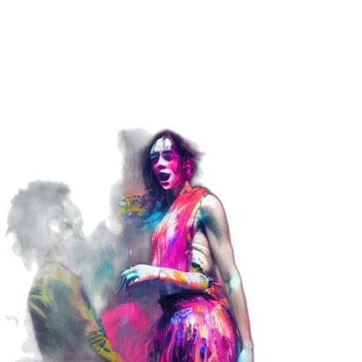 dress, creature, jacket, concept art transparent PNG cut-out