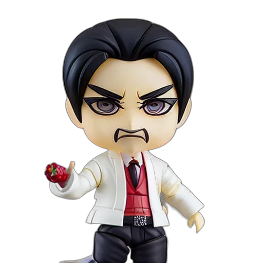 cartoon, concept art, goro, majima transparent PNG cut-out