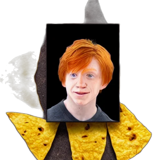 food, jacket, face, hat transparent PNG cut-out