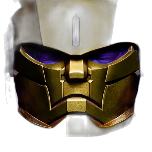 mask, crown, robot, face transparent PNG cut-out