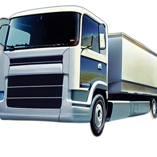 photorealistic, 3d render, concept art, lorry transparent PNG cut-out