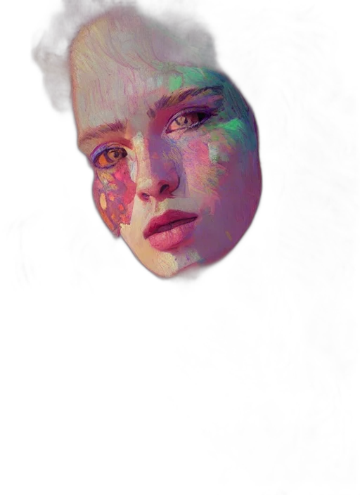 face, mask, creature, robot transparent PNG cut-out