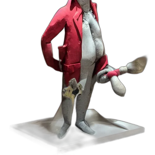 staff, jacket, creature, weapon transparent PNG cut-out