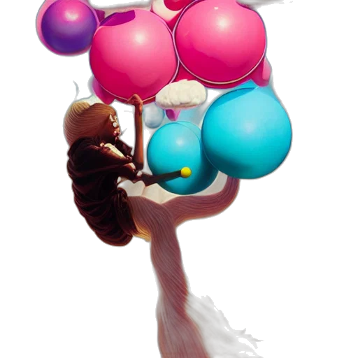 staff, umbrella, crown, jewelry transparent PNG cut-out