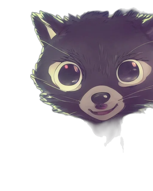 animal, creature, mask, face transparent PNG cut-out