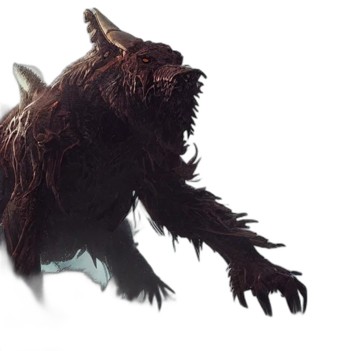 creature, animal, dragon, hair transparent PNG cut-out